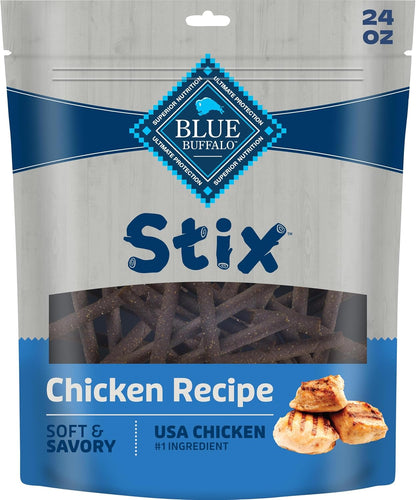 Stix Pepperoni-Style, Natural Soft-Moist Dog Treats