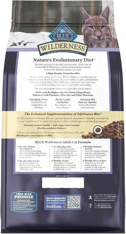 Wilderness High Protein Grain Free, Natural Adult Dry Cat Food